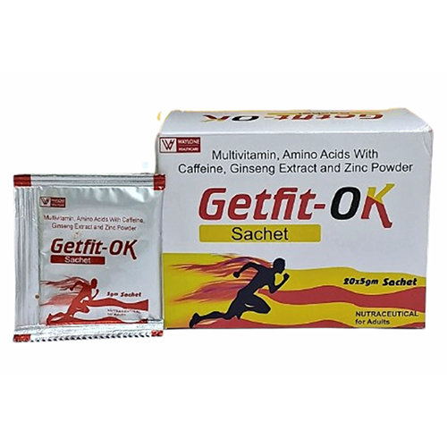 Multivitamin Amino Acid And Zinc Powder Sachet