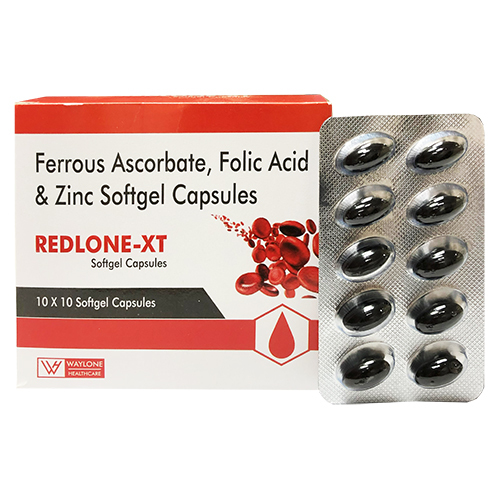 Ferrous Ascorbate Folic Acid And Zinc Softgel Capsules