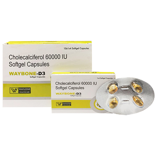 Cholecalciferol 60000 IU Softgel Capsules