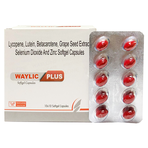 Lycopene Lutein And Zinc Softgel Capsules