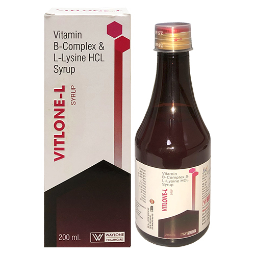 200ml Vitamin B-Complex And L-Lysine HCL Syrup