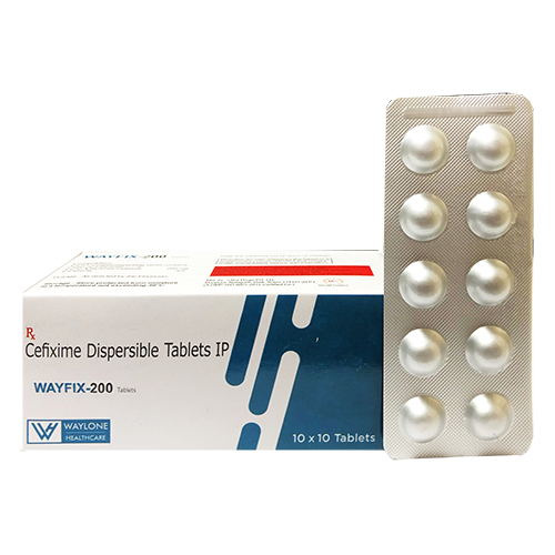Cefixime Dispersible Tablets