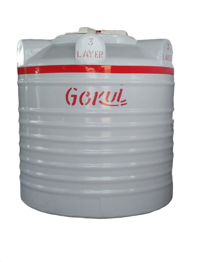 GOKUL 3 layer Plastic Water Storage Tank