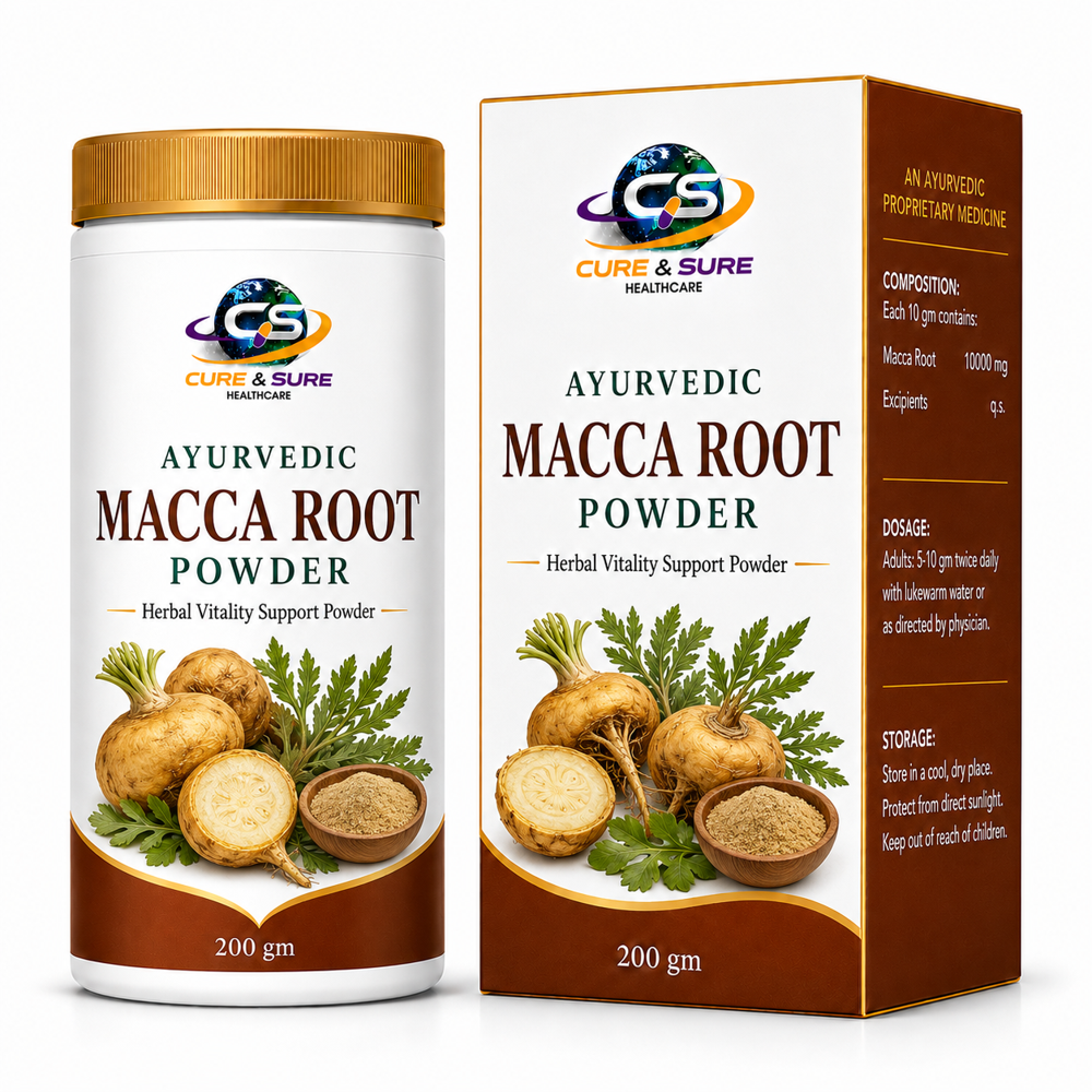 Ayurvedic  Macca Root Powder Third Party Manufacturing