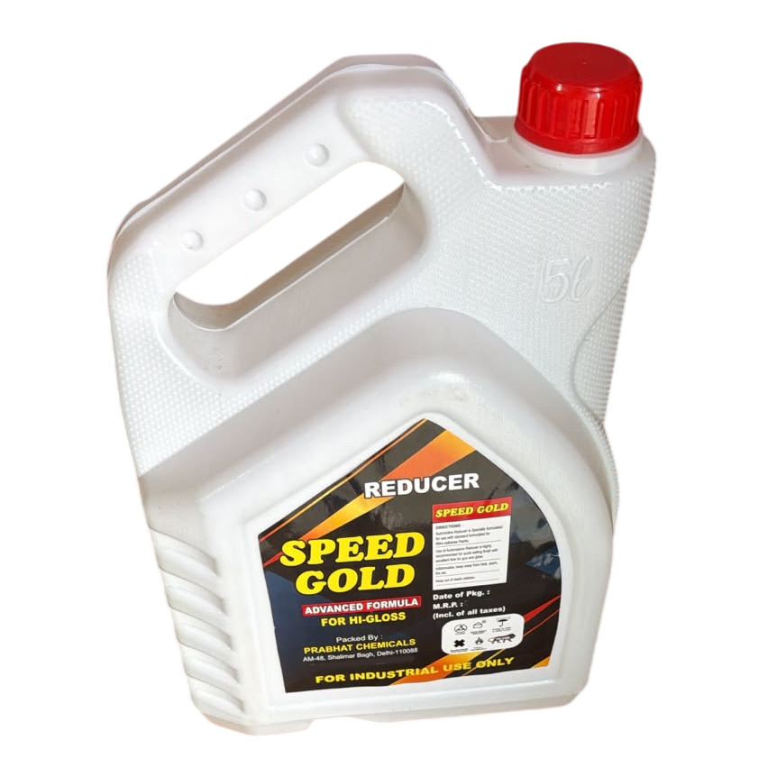 Industrial Speed Gold PU Thinner - Polyurethane Thinner Blend, Clear Transparent Liquid | Moderate Evaporation, Industrial Use, Metal Can/Barrel Packaging