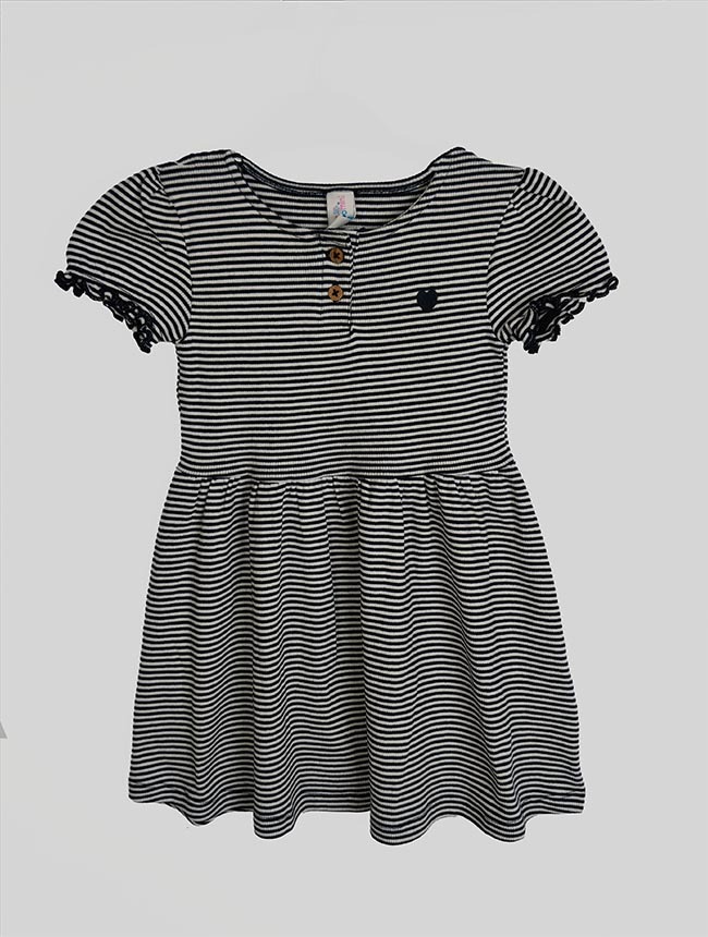A31322 | Topomini Baby Striped Dress