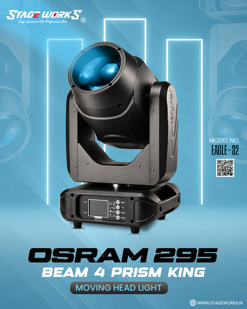Auditorium SW 3R 140W Moving Head - Hybrid BSW Light