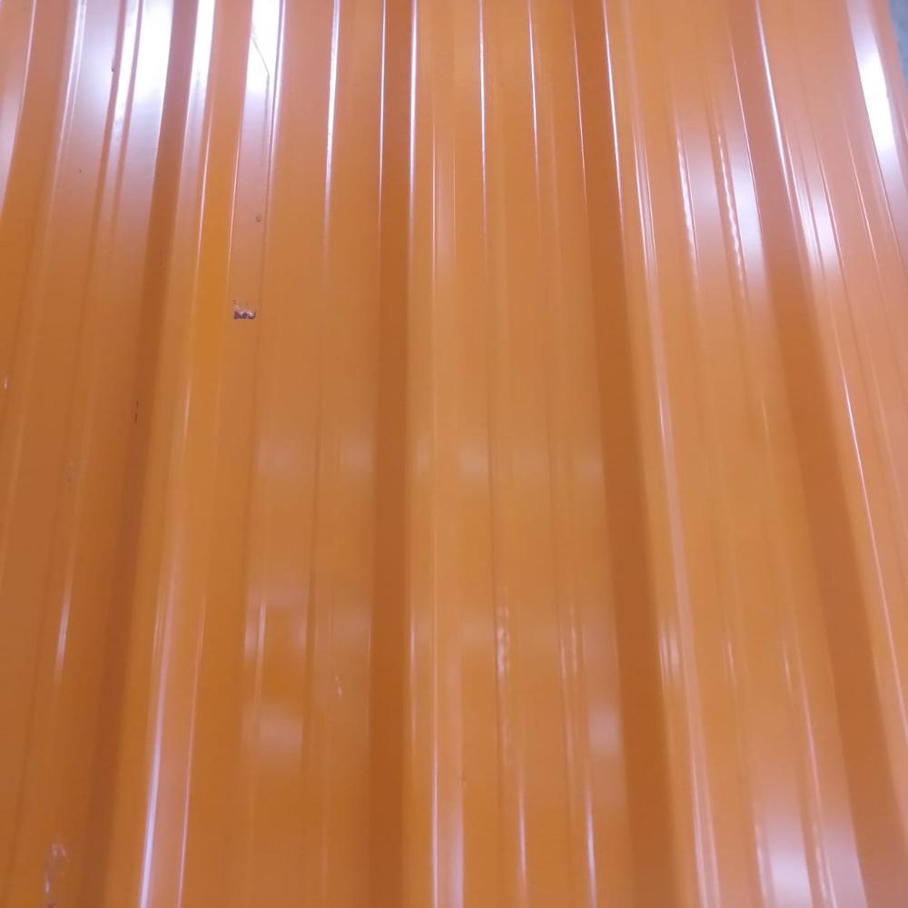 Gi Colour Coated Roofing Sheet - Pattern: Plain