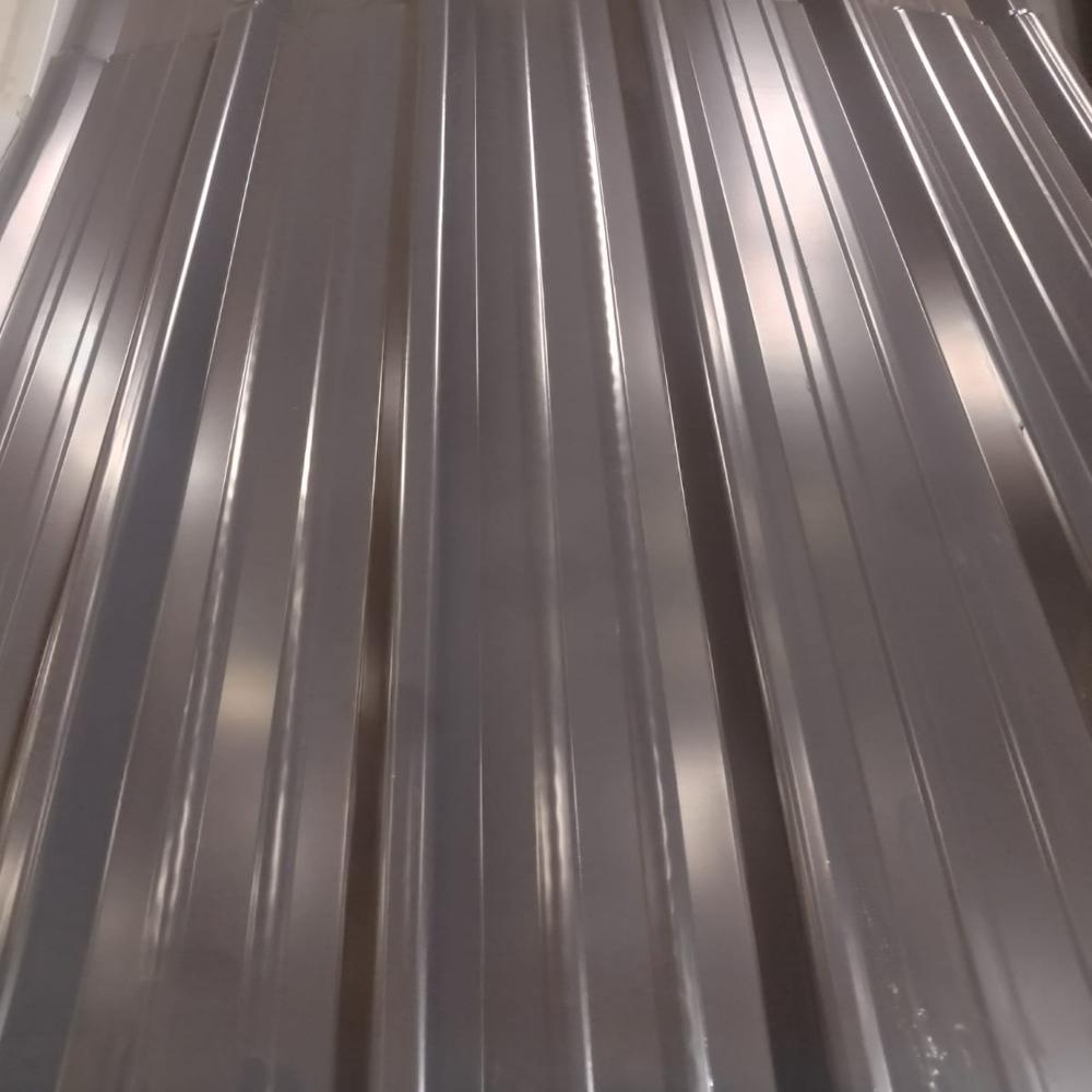 Gi Colour Coated Roofing Sheet - Pattern: Plain