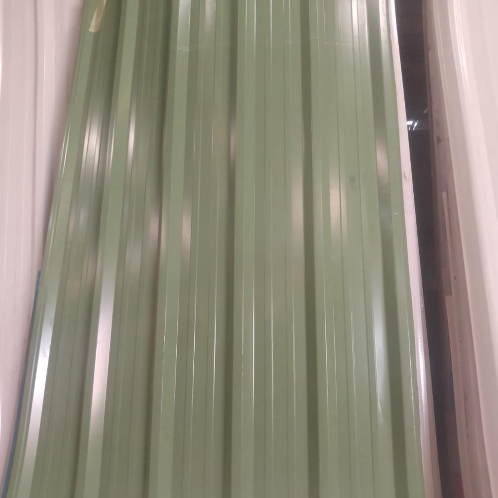 Gi Colour Coated Roofing Sheet - Pattern: Plain