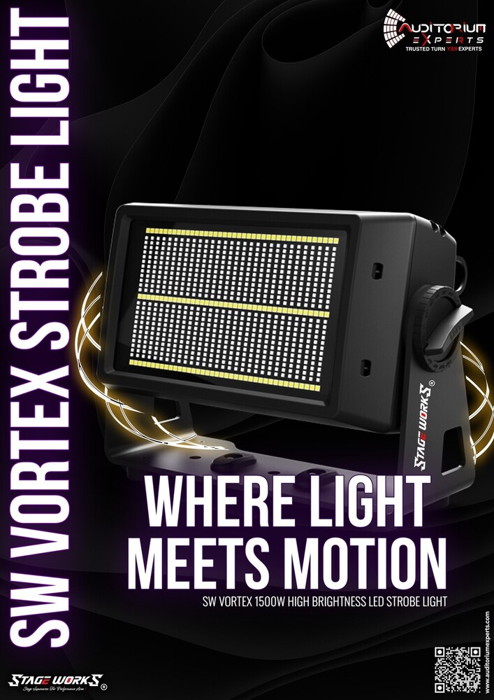 216 Segment Effects Led Strobe Pixel Bar - Color: Black