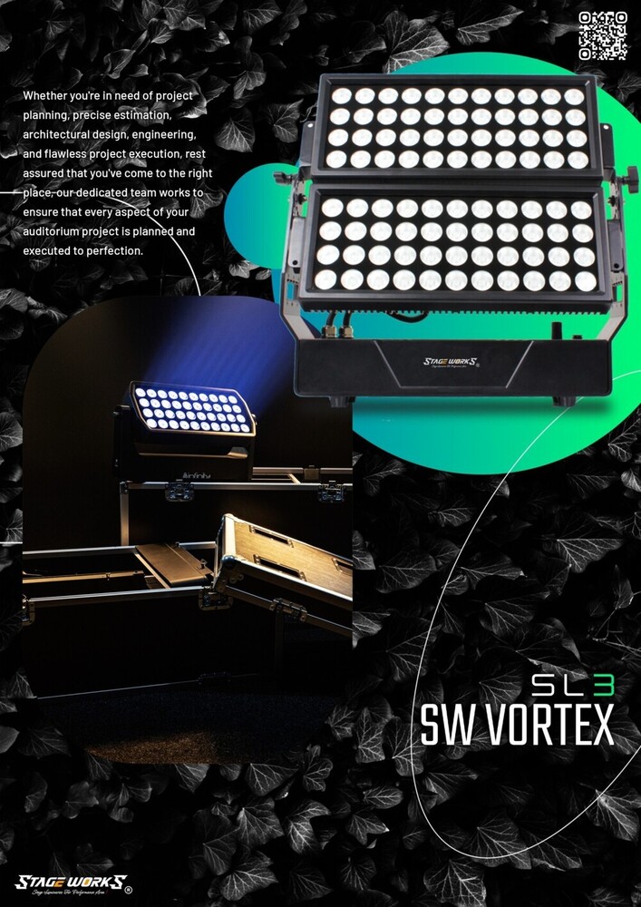 216 Segment Effects Led Strobe Pixel Bar - Color: Black