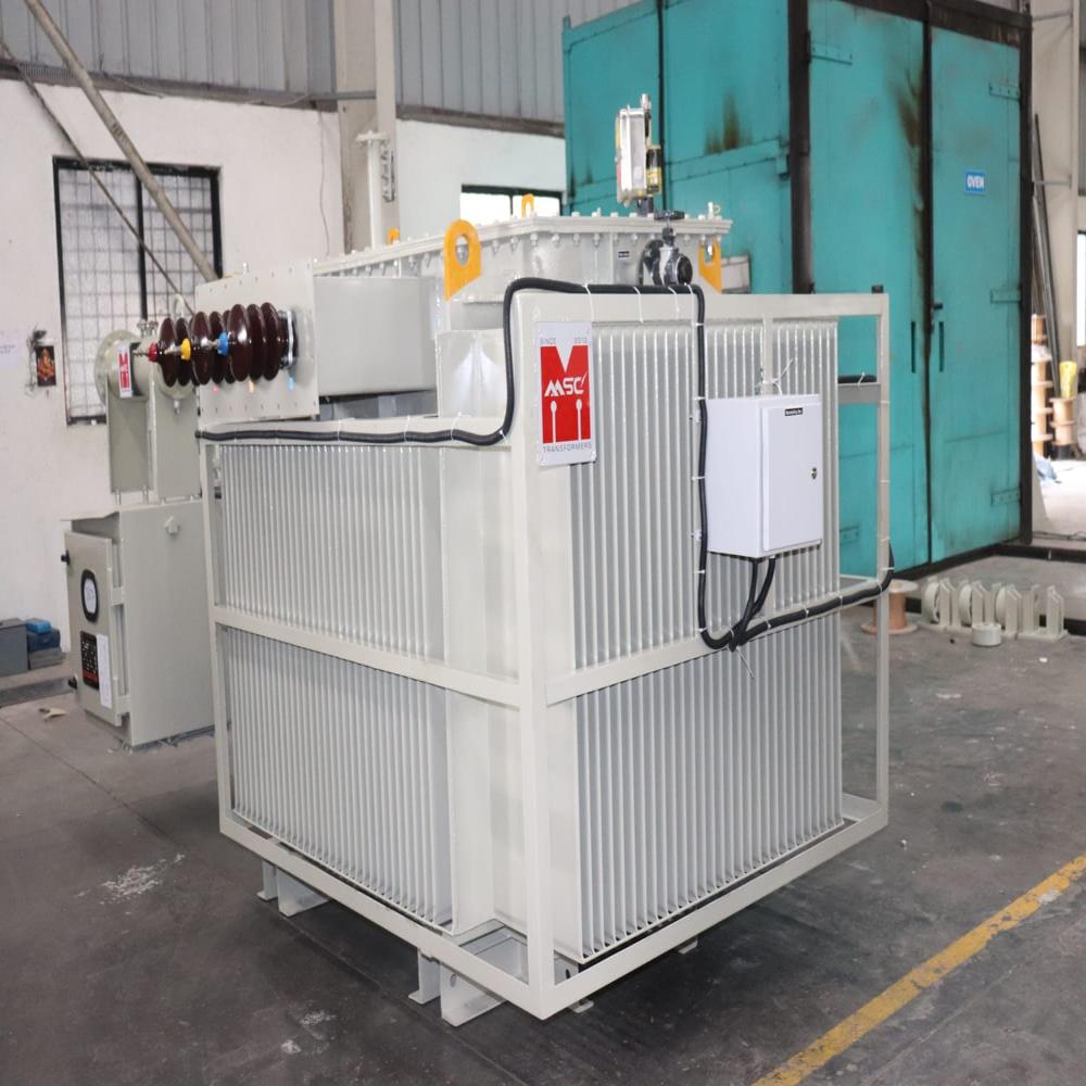 Hermetically Sealed Transformers 500kva-5mva - Capacity: 1000 Ltr
