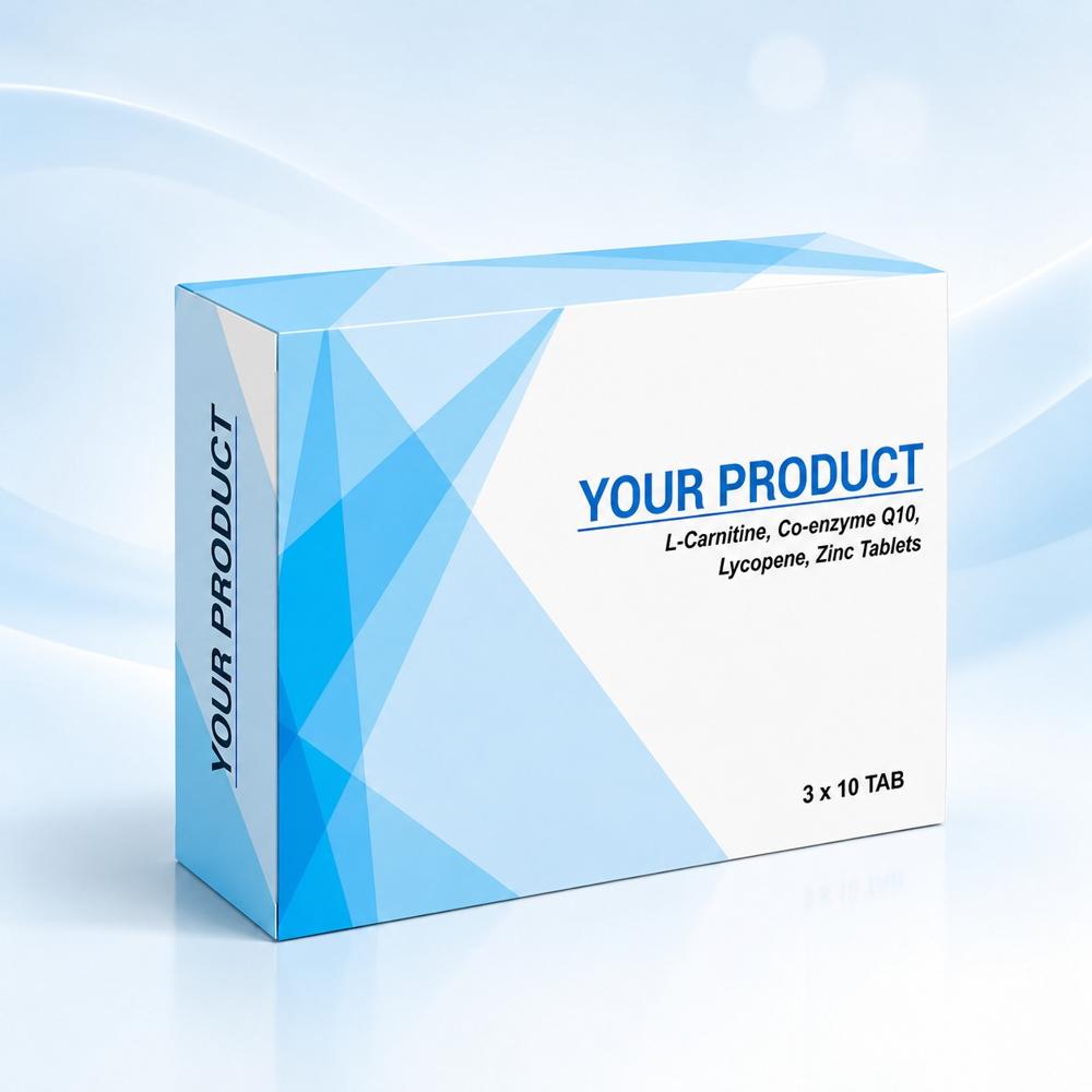 L-Carnitine, Co-Enzyme Q10, Lycopene, Zinc Tablets