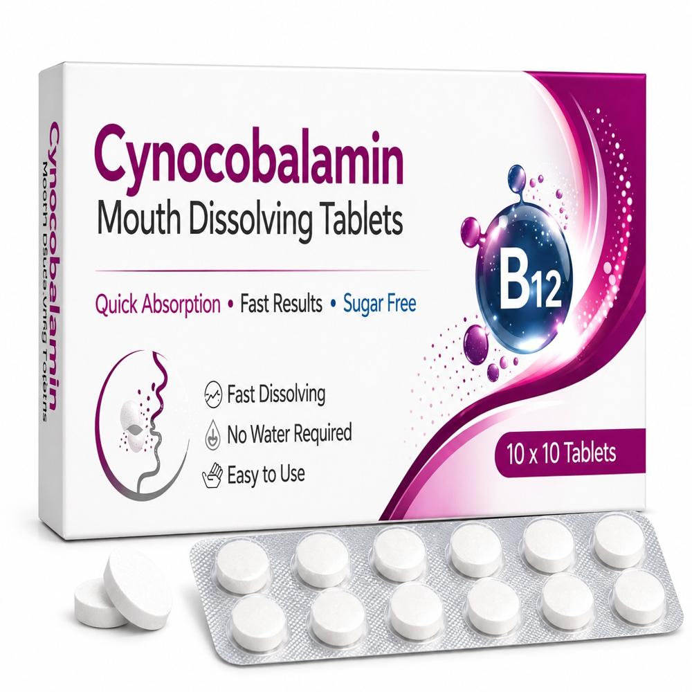 cynocobalamin Mouth Dissolving Tablets