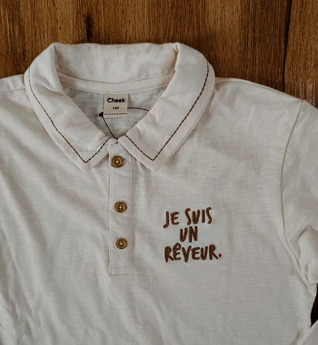 B16647 | Boys Long Sleeve Polo
