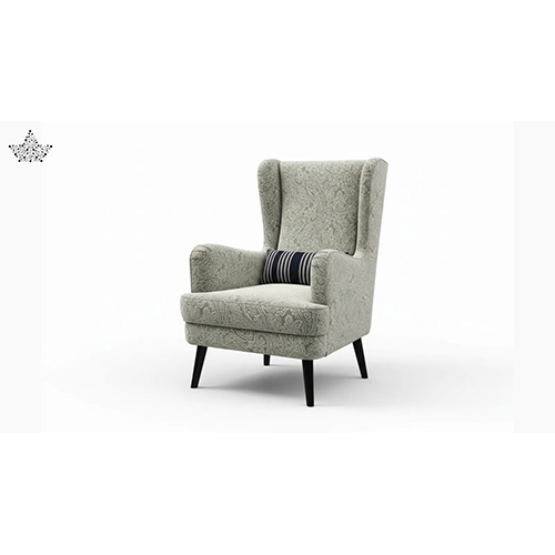 Grey Chair  Slim Arm