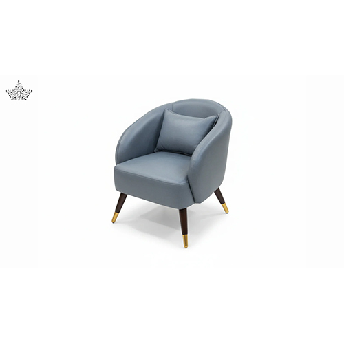 Luxe Barrel Accent Chair - Slate Blue