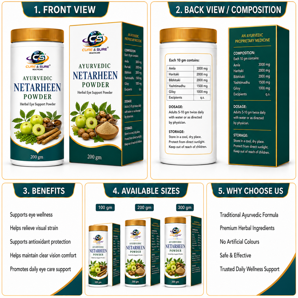 Ayurvedic Netarheen Powder Third Party Manufacturing