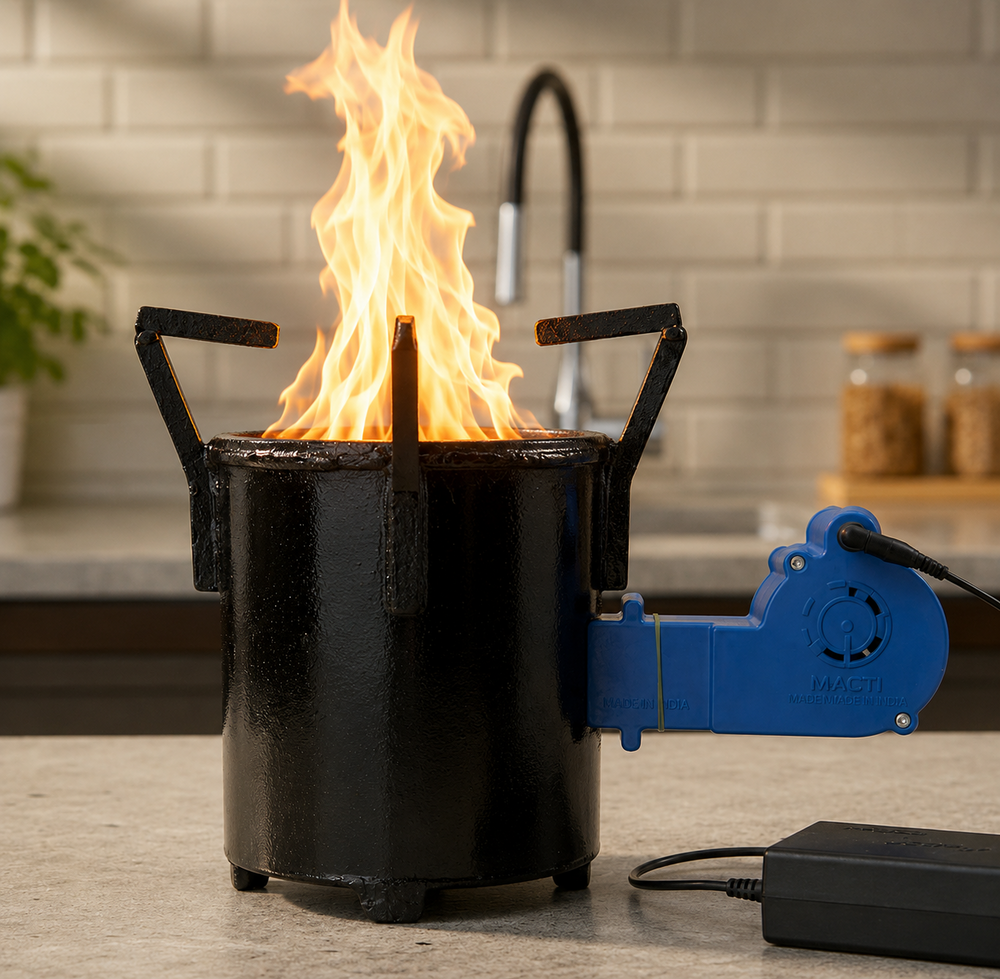 M1 Domestic Wood Fired Stove - Dimension (L*W*H): 445Mm X 345Mm X 470Mm