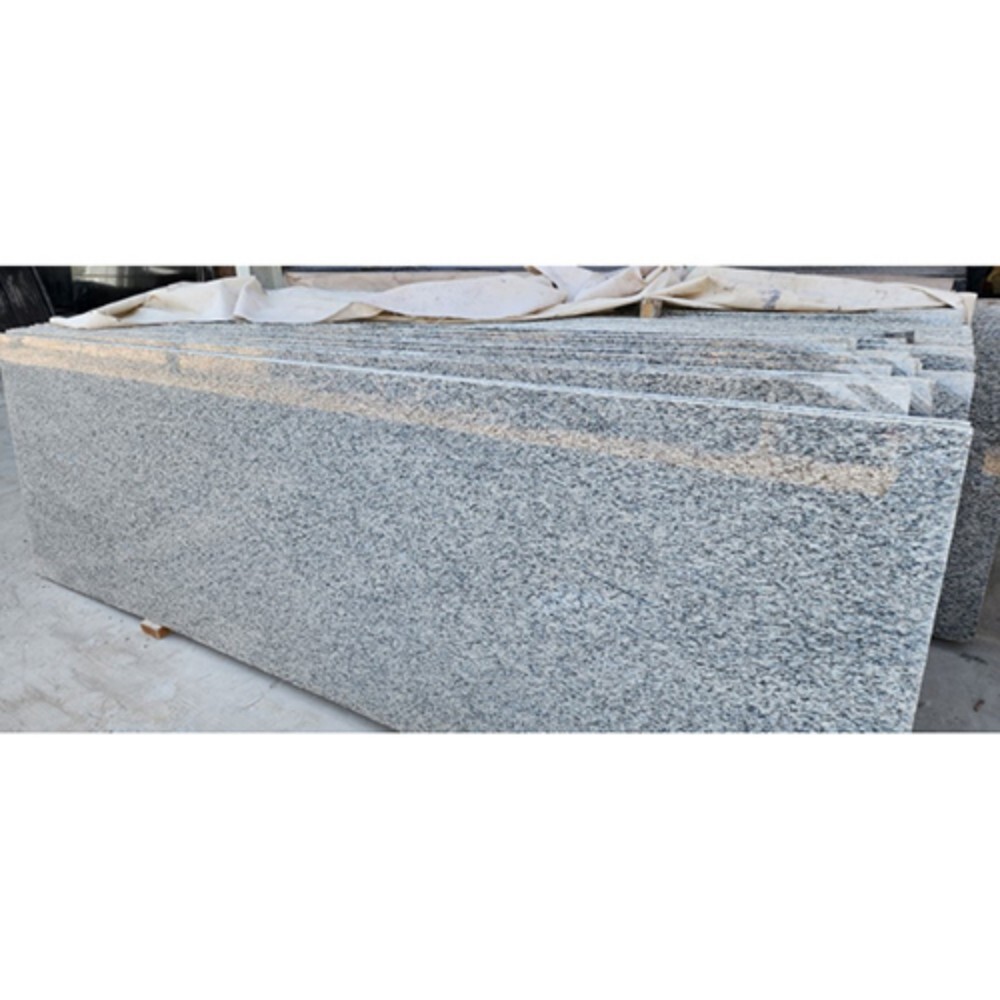 Silver White Granite - Polished Surface, Commercial Application | Versatile Slabs, Normal Water Absorption, Elegant White Color
