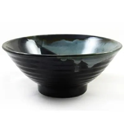 Mango Bowl Melamine - Color: Blue And Black