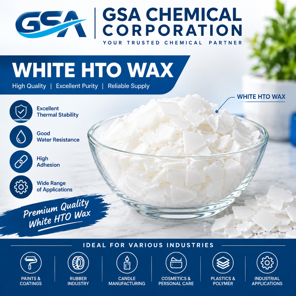 White HTO Wax - Synthetic White Powder 25Kg, Neutral Acidity, Chemically Stable, Low Impurity