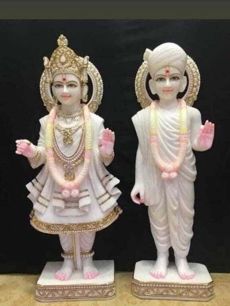 Vitthal Jodi Marble Statue