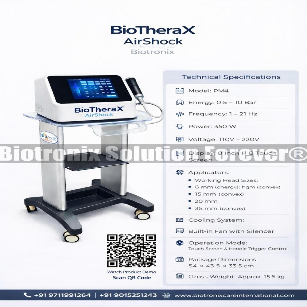 Advanced Shockwave Rehabilitation Equipment for Physiotherapy Professionals