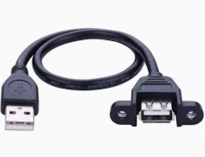 PANEL MOUNTING USB CABLE