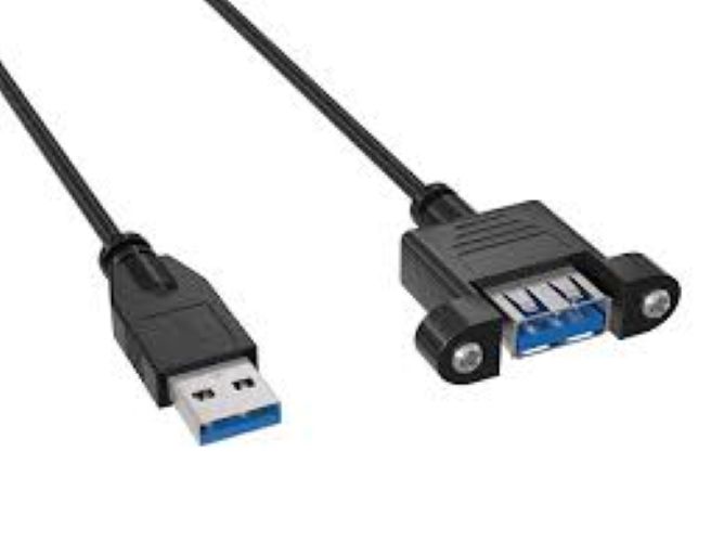 PANEL MOUNTING USB CABLE