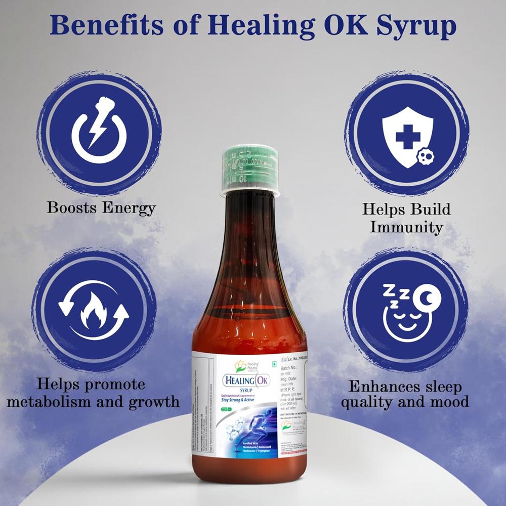 Healing Ok Syrup - Dosage Form: Take 1 -2 Teaspoons Twice A Day Or As Directed By The Expert.