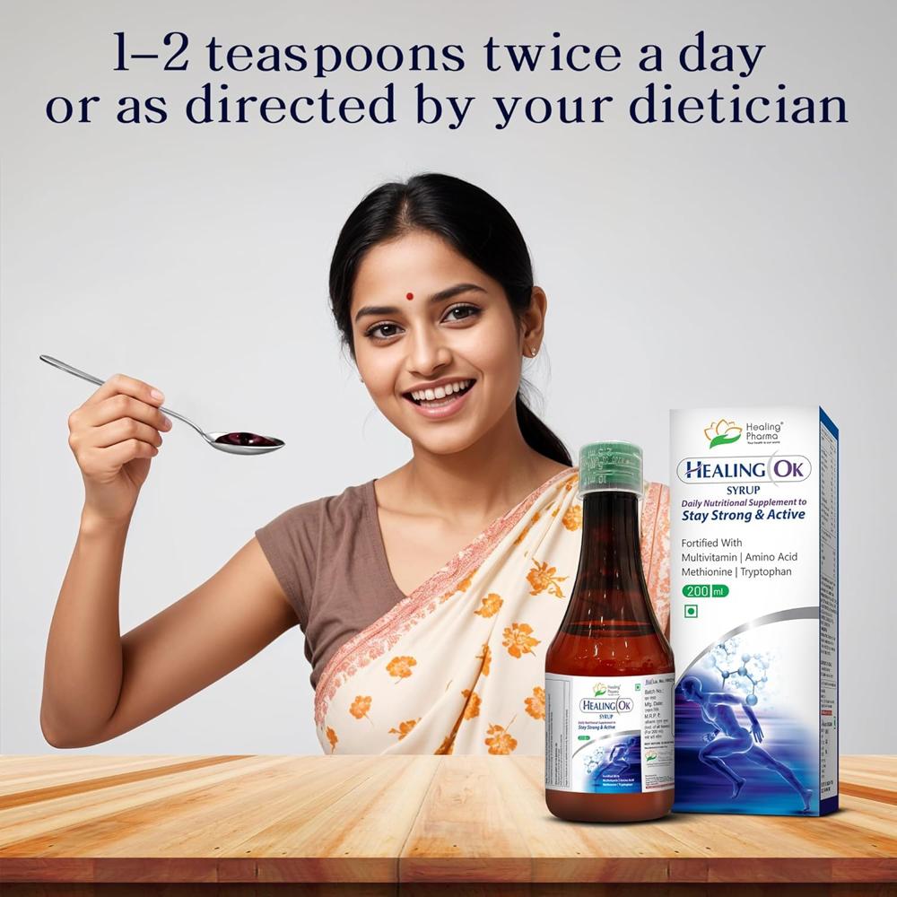 Healing Ok Syrup - Dosage Form: Take 1 -2 Teaspoons Twice A Day Or As Directed By The Expert.