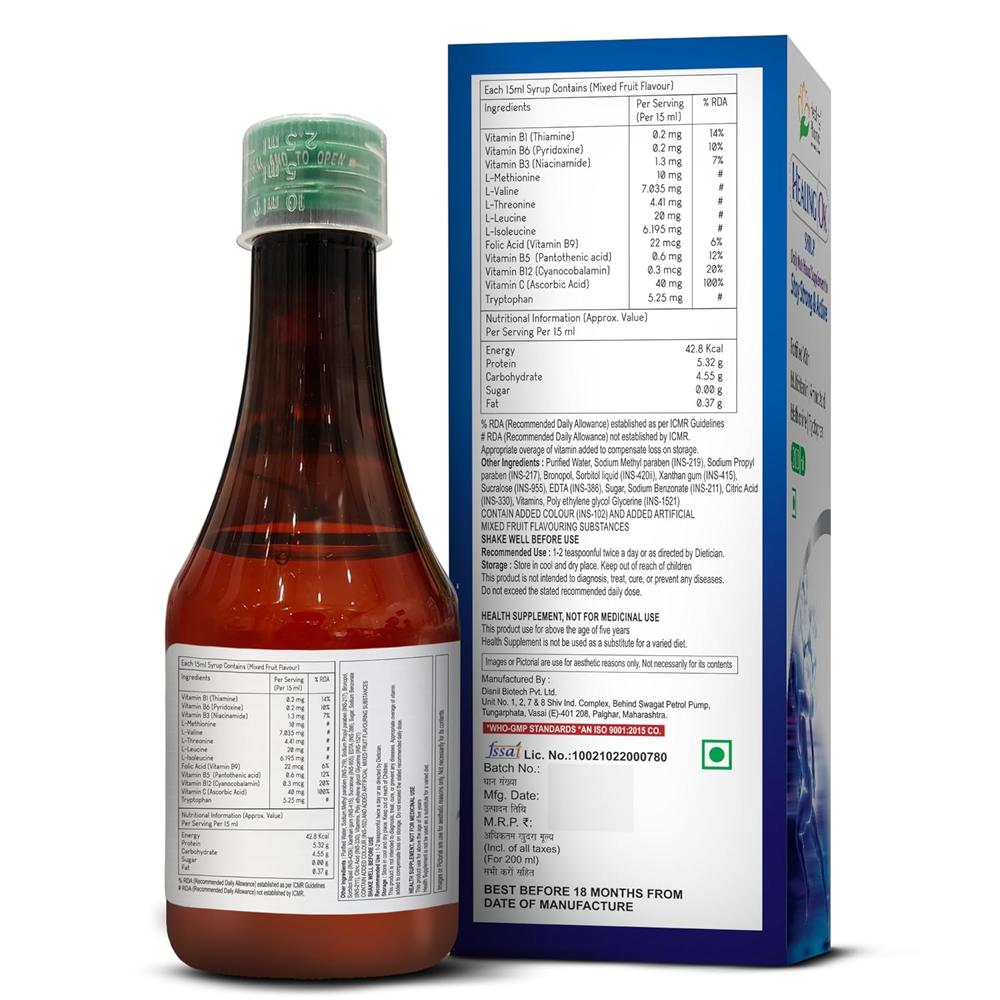 Healing Ok Syrup - Dosage Form: Take 1 -2 Teaspoons Twice A Day Or As Directed By The Expert.