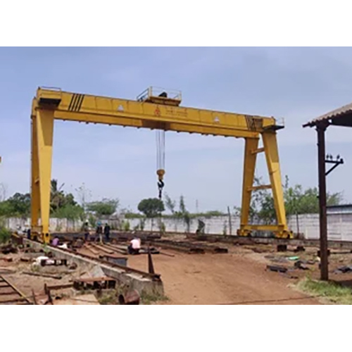 Industrial Gantry Crane - Steel A-frame Design, Semi Automatic Operation, Emergency Stop, High Quality | Versatile Load Capacity And Span Width For Efficiency