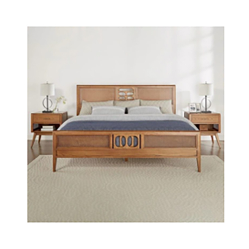 Norse Solidwood Cane Bed