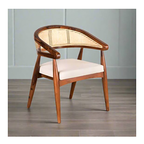 Alexia Curved Arm Chair With Cane