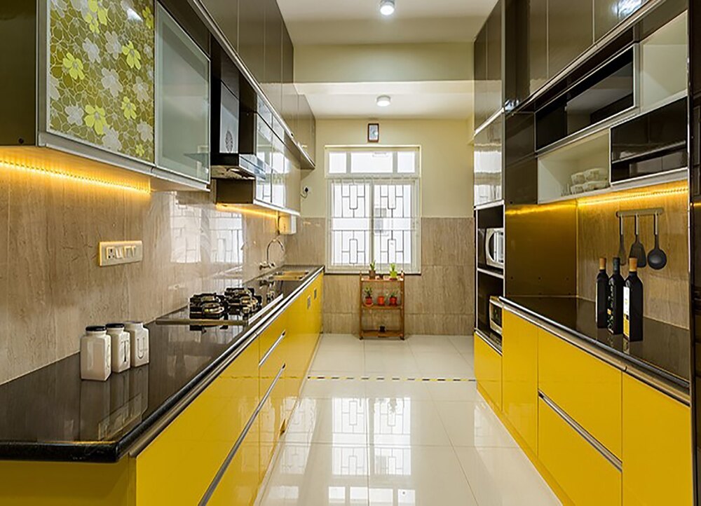 Modular Kitchen - Brand Name: Customized / Oem / As Per Buyer Requirement