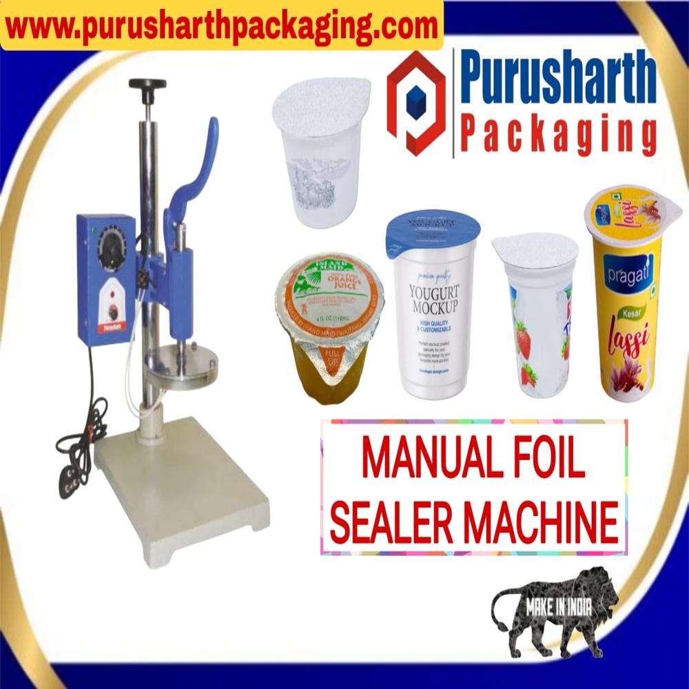 MANUAL FOIL SEALER FOR CUP AND GLASS PACKING