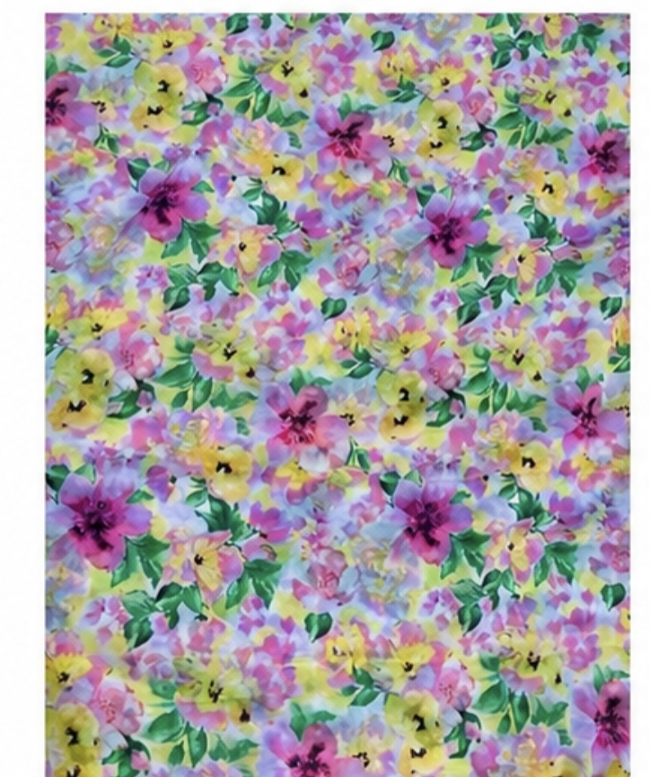 42 Inch Printed Chiffon Fabric