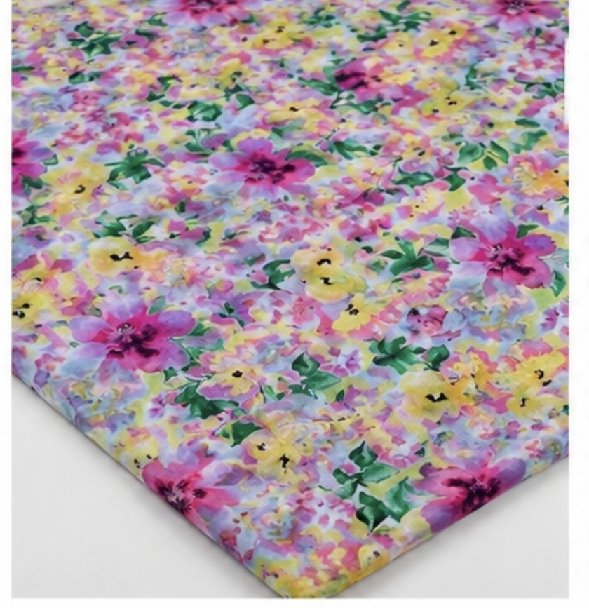 42 Inch Printed Chiffon Fabric
