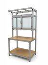 Aluminium Profile Inspection Table - Color: Silver