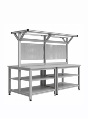 Aluminium Silver Workstation - Application: Electronics Manufacturing And Testing