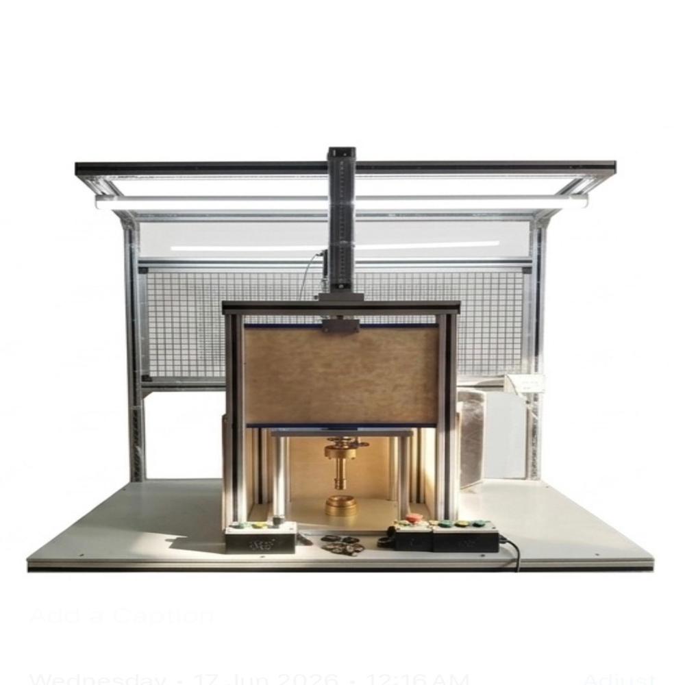 Hydraulic Pressing Machine - Color: Silver