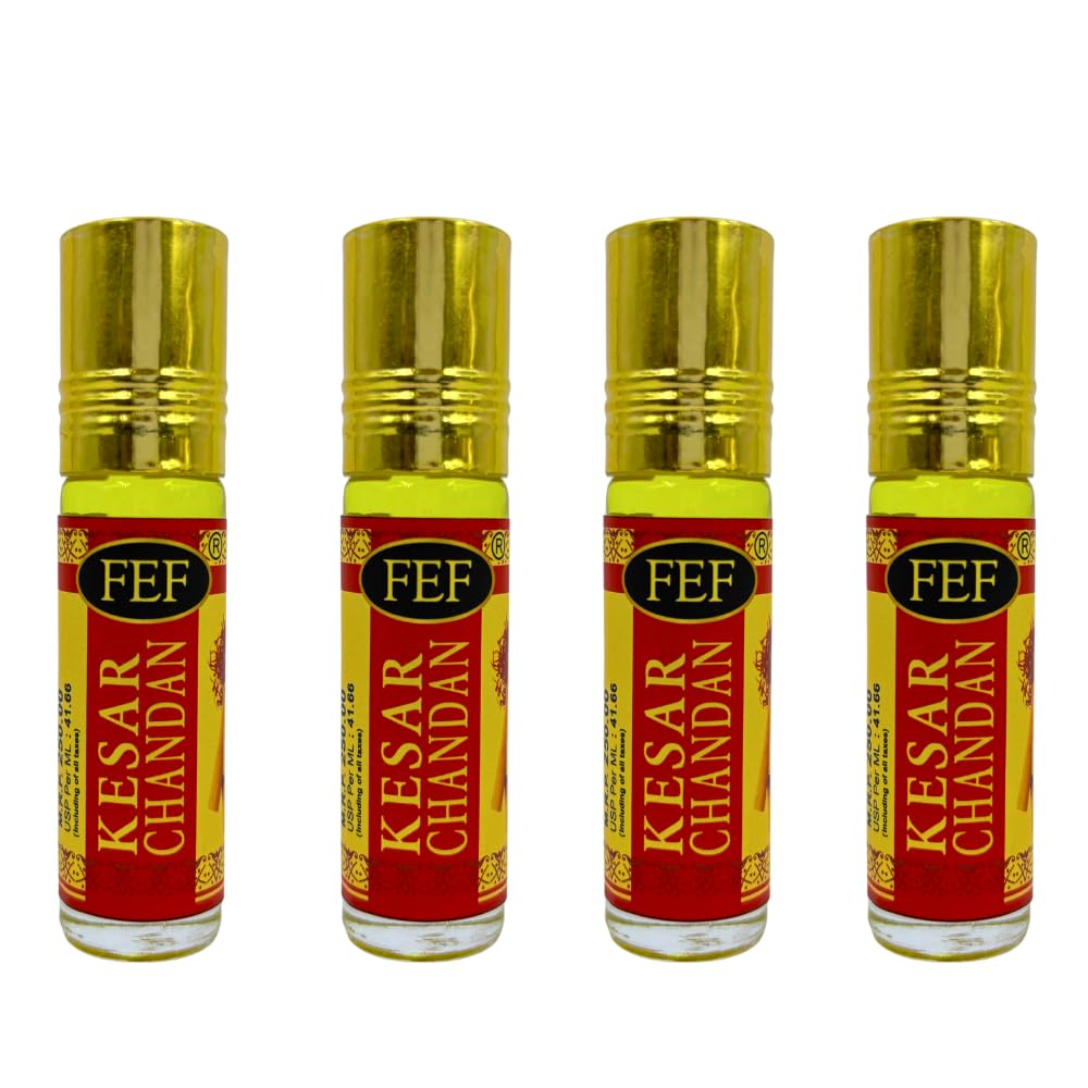 FEF Kesar chandan roll on attar 6ml each