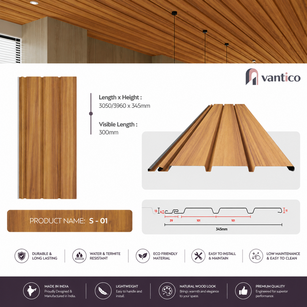 PVC wall panel