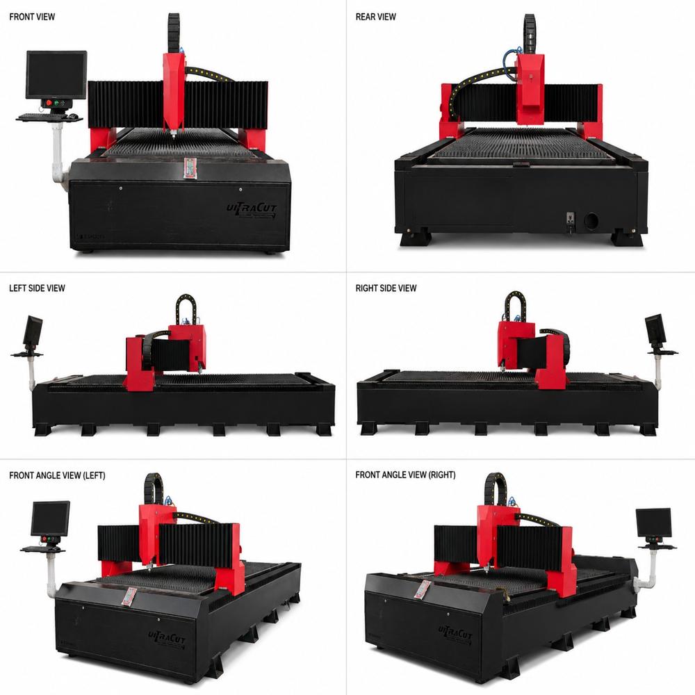 1000watt CNC Fiber Laser Cutting Machine
