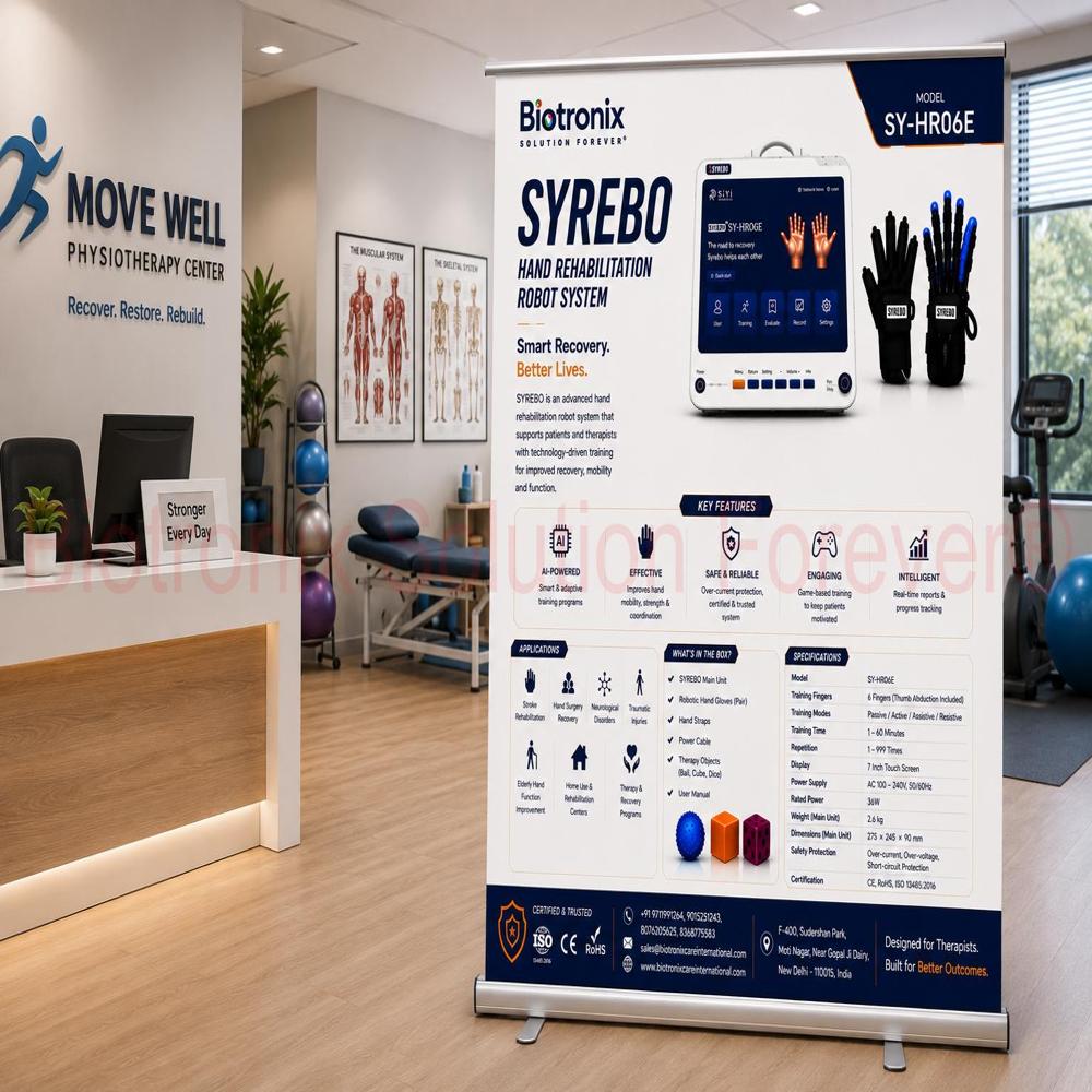 Syrebo Robotics Hand Rehabilitation Gloves C12 for Stroke Recovery