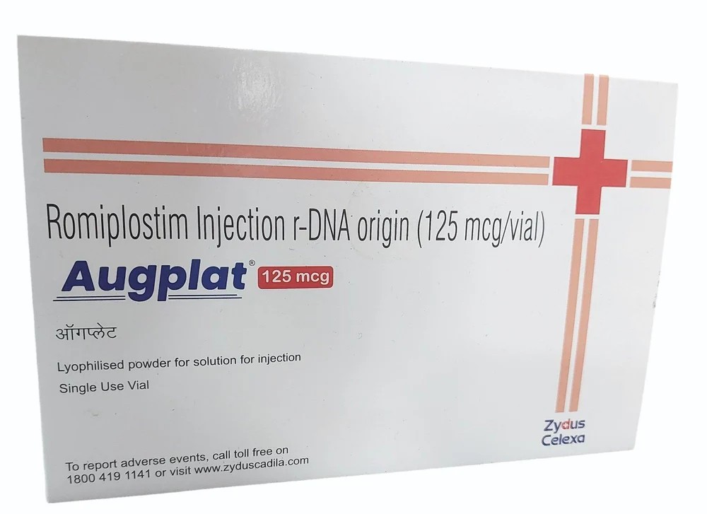 Augplat 125mcg Injection - Life Span: Refer To Packaging For Expiry Date