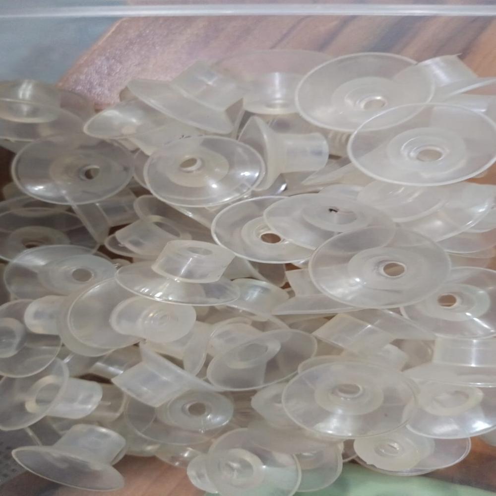 Suction Cup - Color: Gray & Transparent